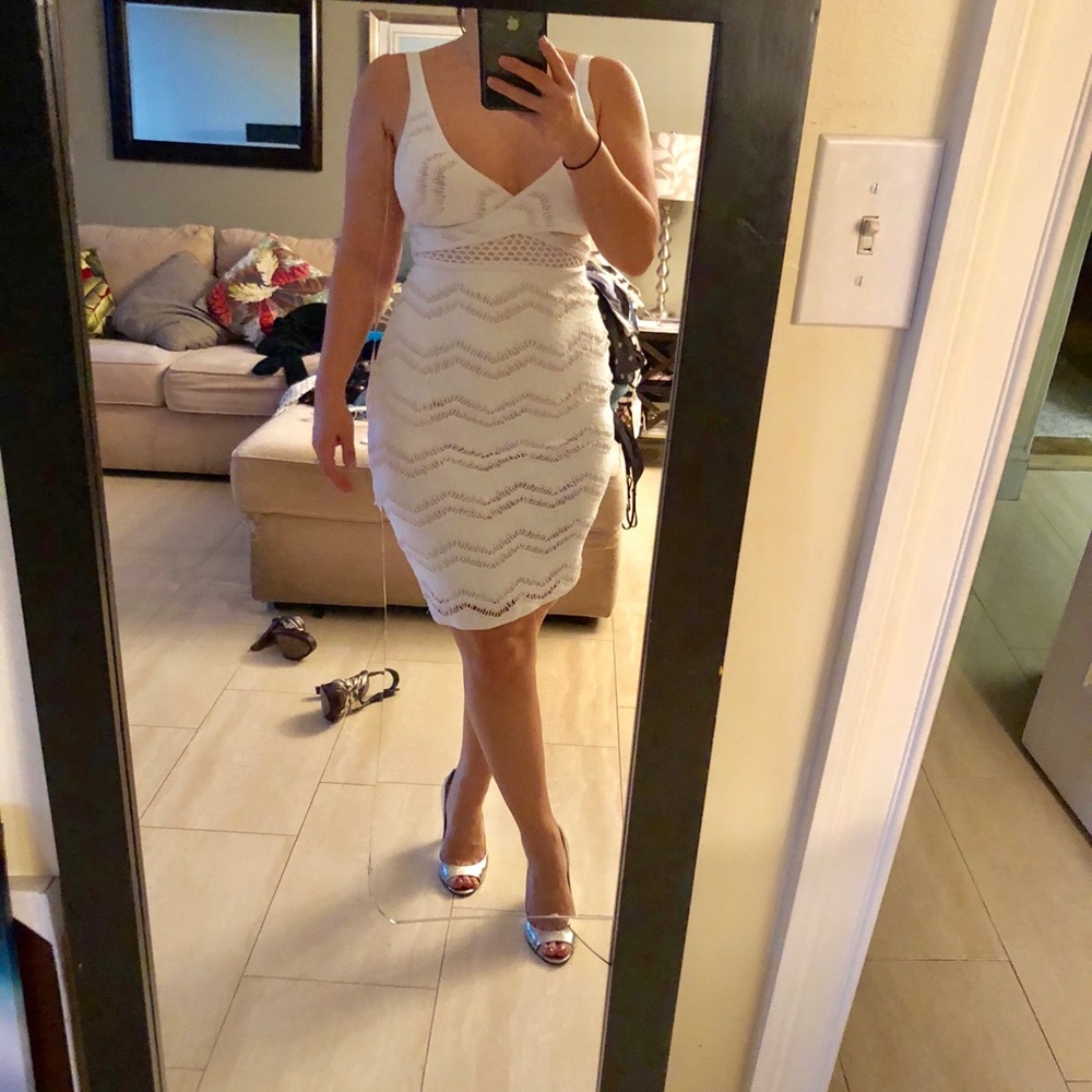 Tracy Reese ultra sexy body con dress